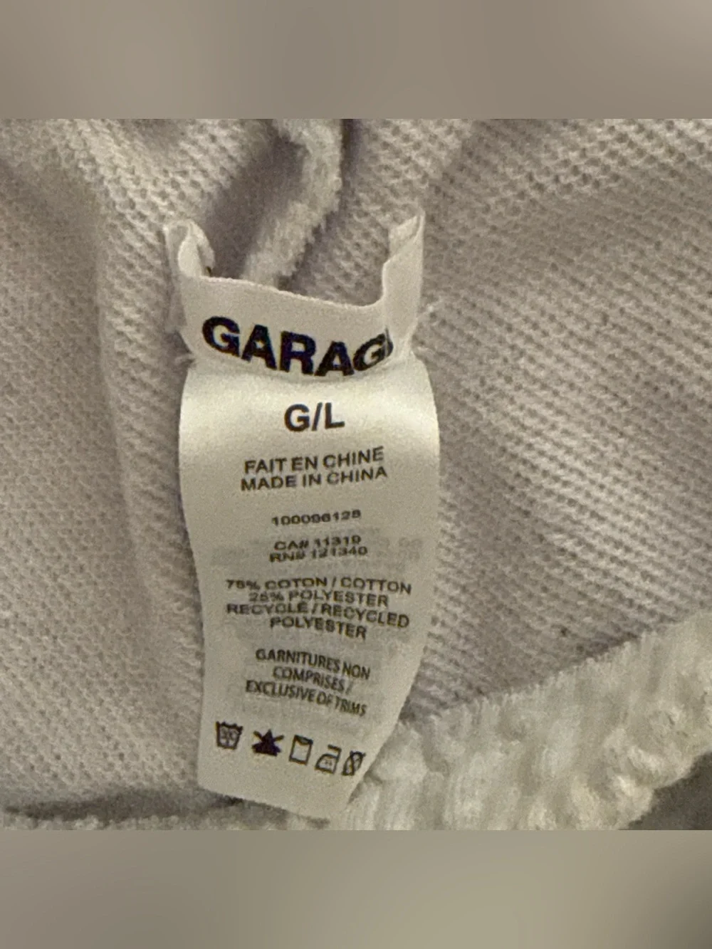 Light Gray Shorts - Picture 2 of 2
